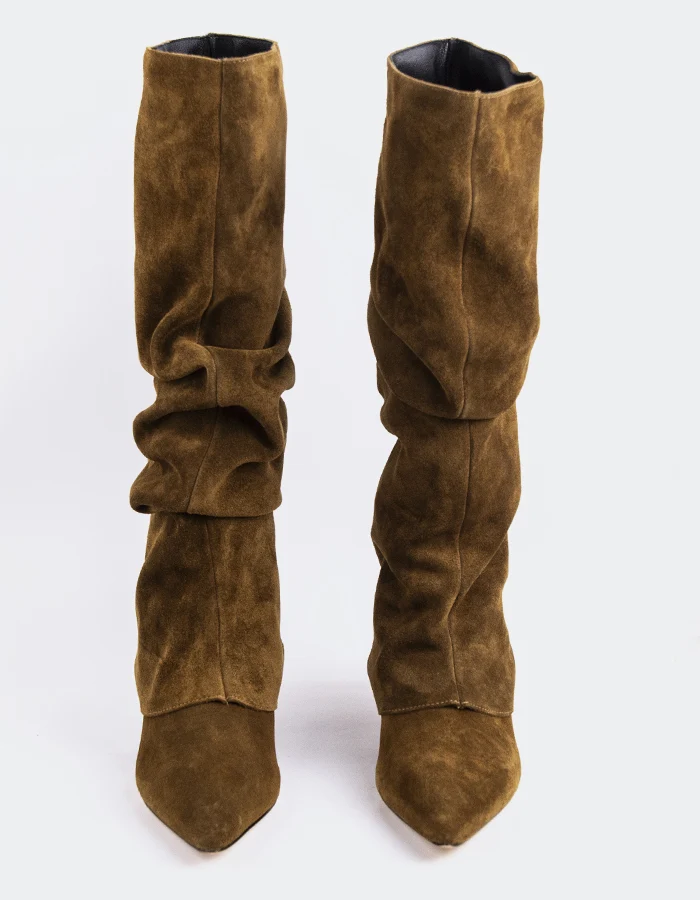 Sabrinna Chestnut Suede