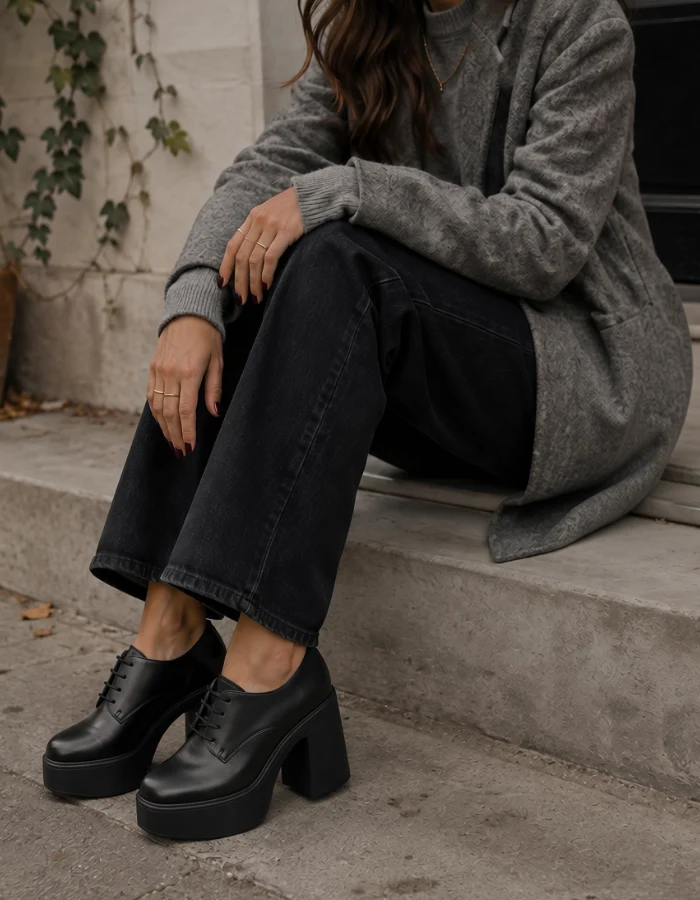 Corleone Black Leather