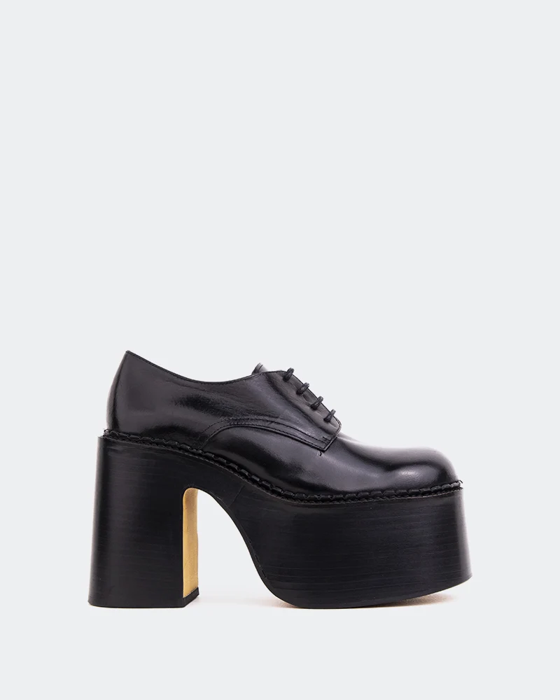 Phineas Black Leather