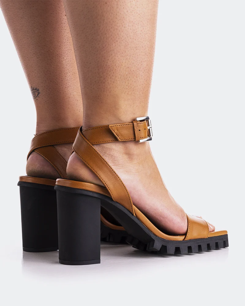 Revika Tan Leather