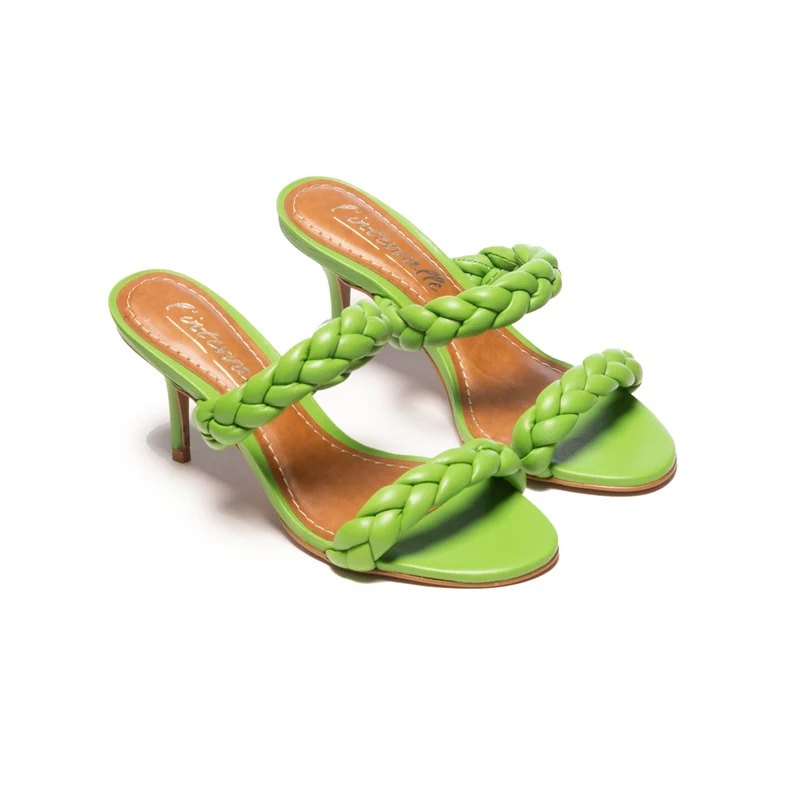 Nigella Green Leather