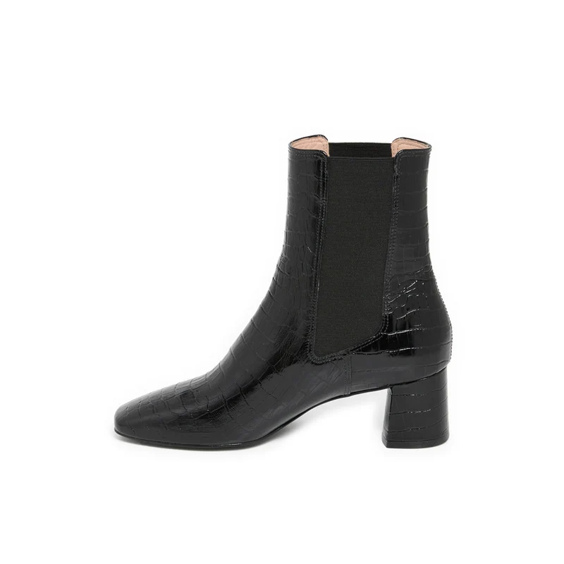 EZIA NOIR CROCO