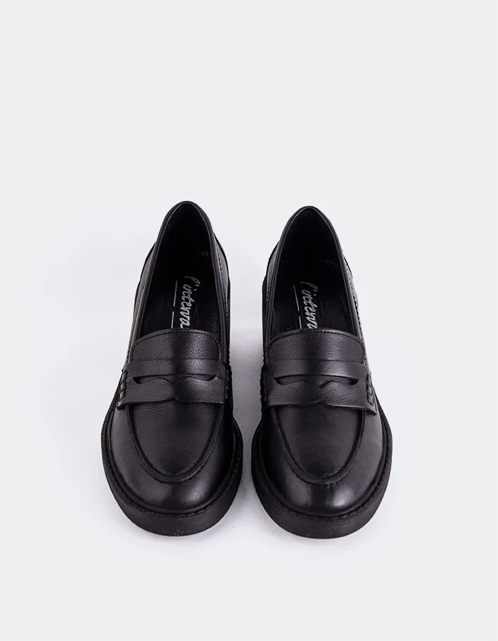 Edessa Black Leather