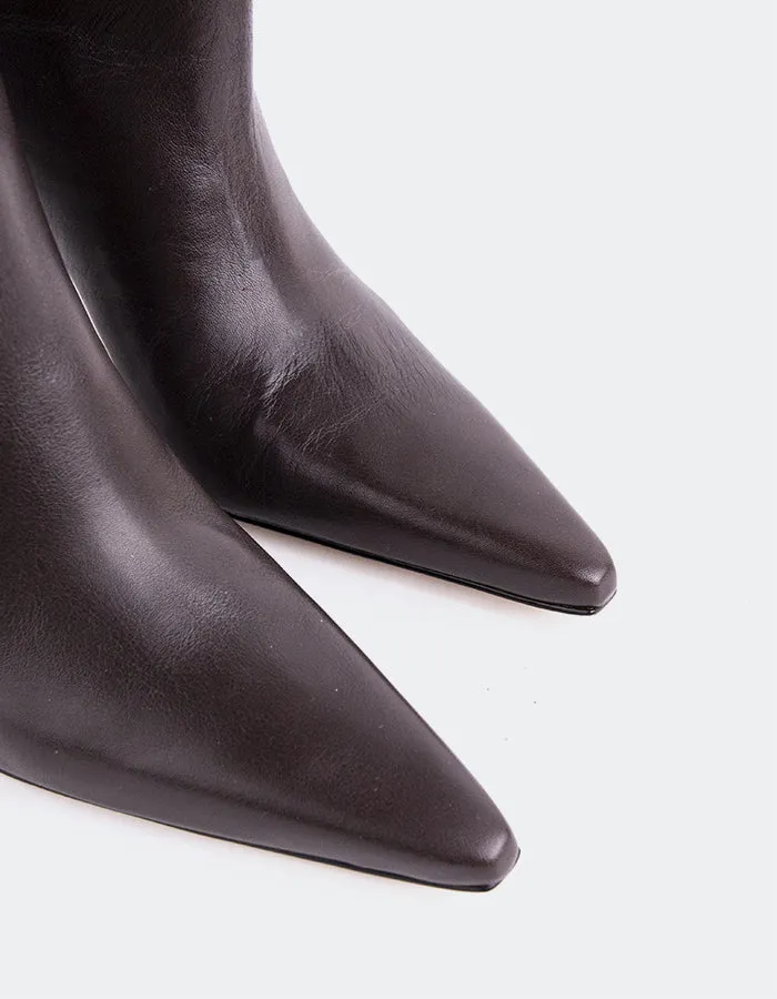 Hazley Brown Leather