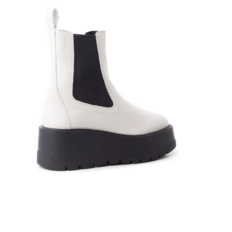 Imola Off White Leather