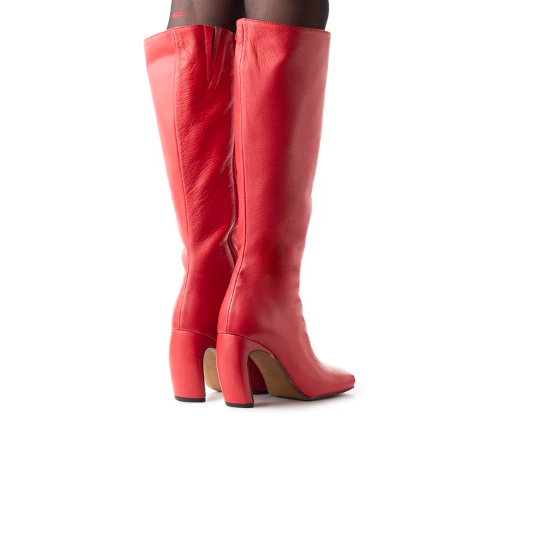 Fribourg Red Leather