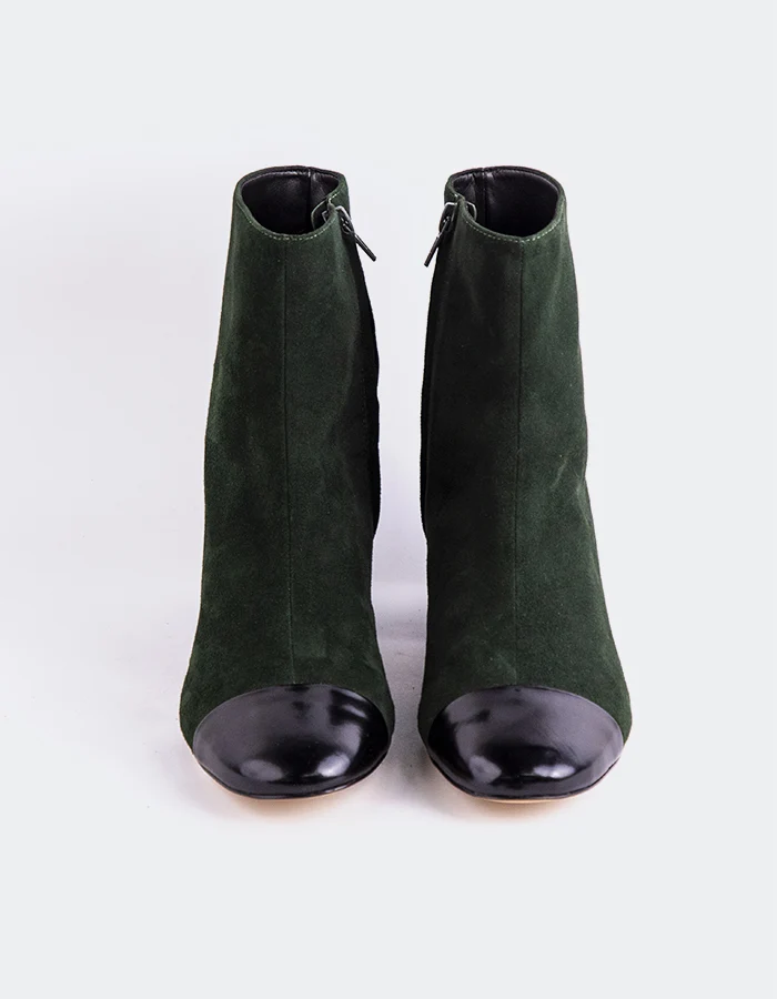 Rozalie Green Suede