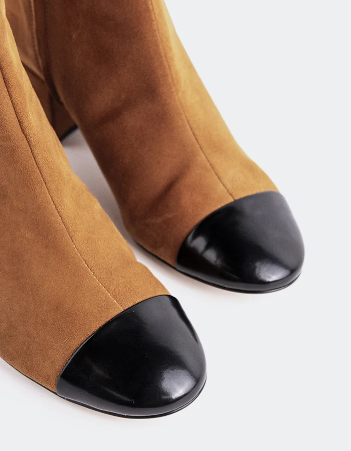 Rozalie Cognac Suede