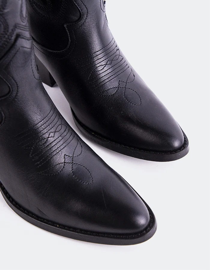 Heimdall Black Leather