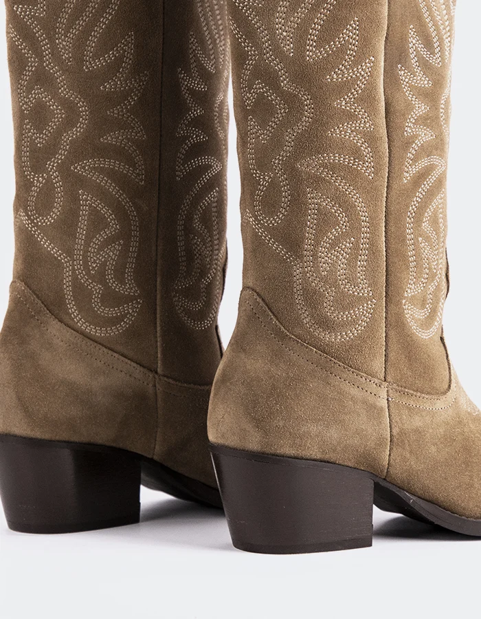 Heimdall Taupe Suede