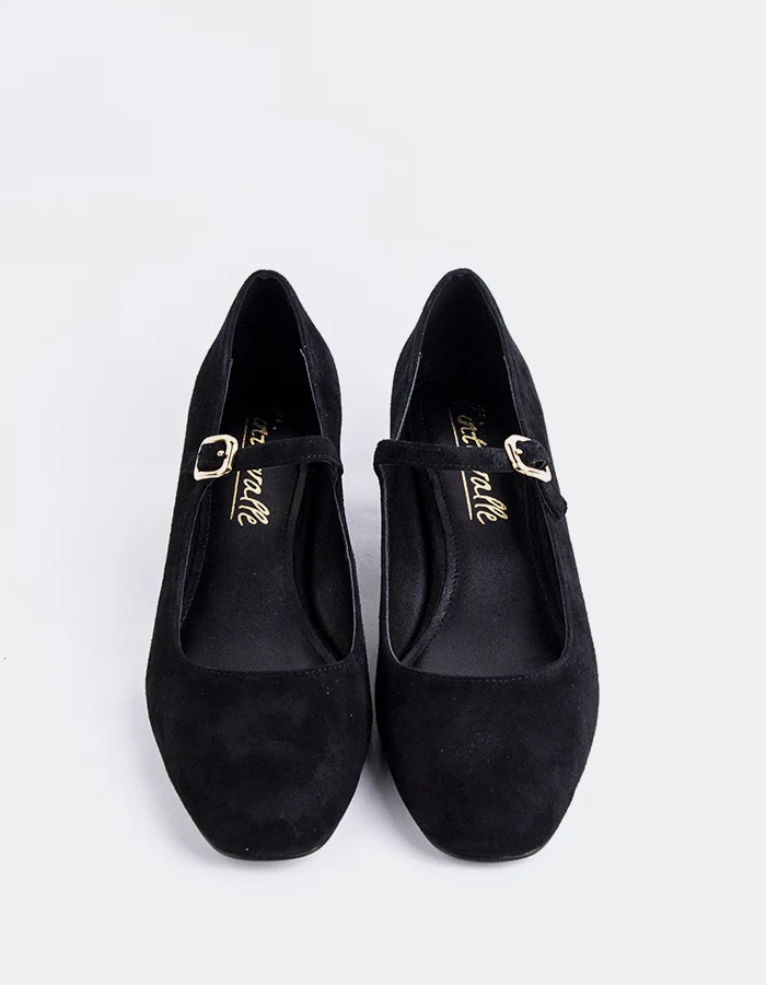 Rosalba Black Suede