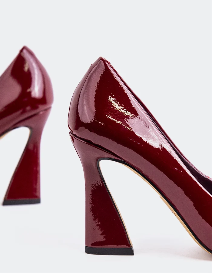 Amanda Burgundy Patent