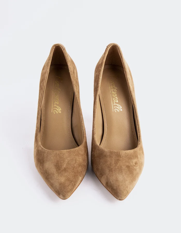 Amanda Camel Suede