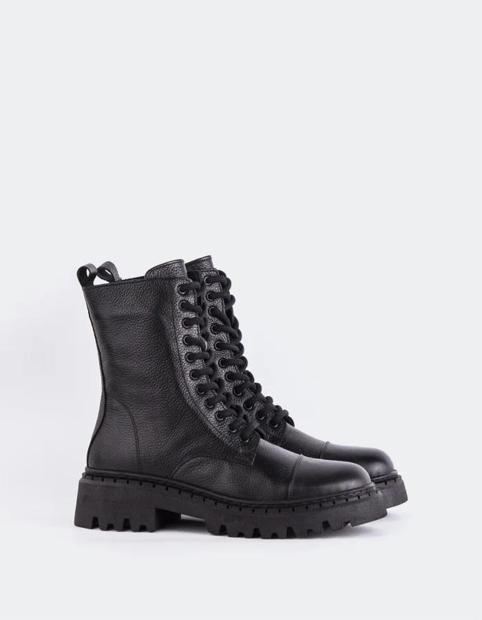 Marieville Black Leather