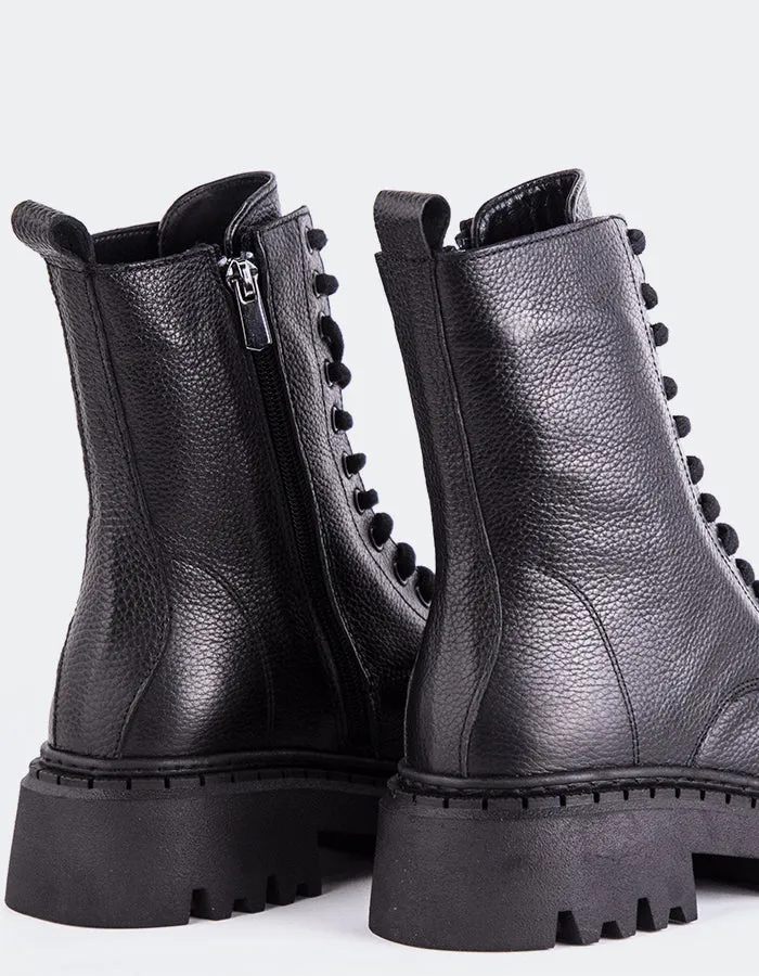 Marieville Black Leather