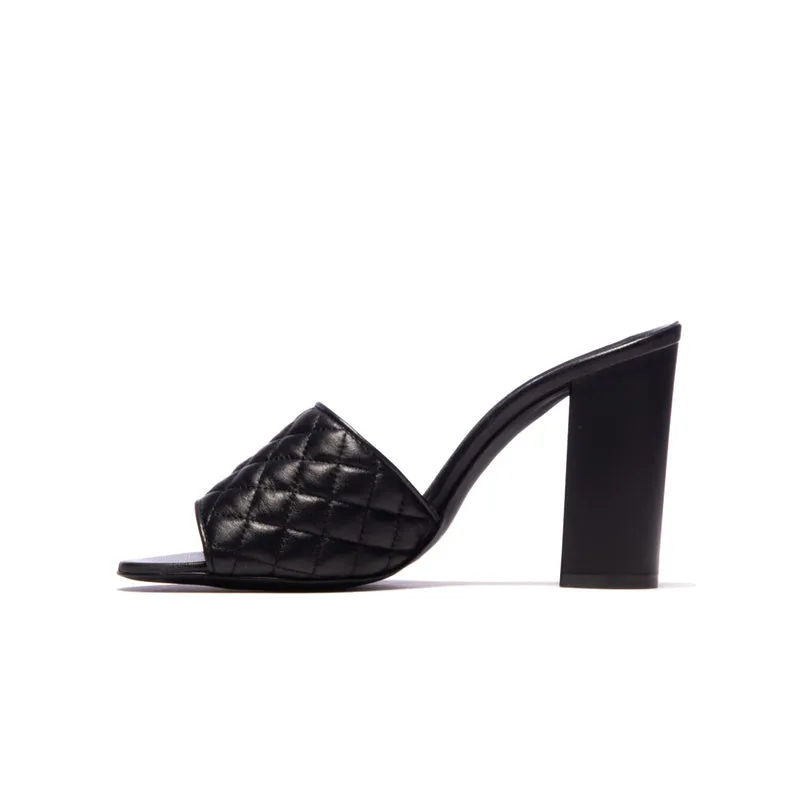 Yuki Black Leather