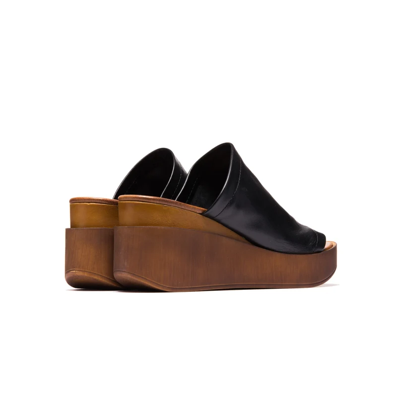 Ophelia Black Leather