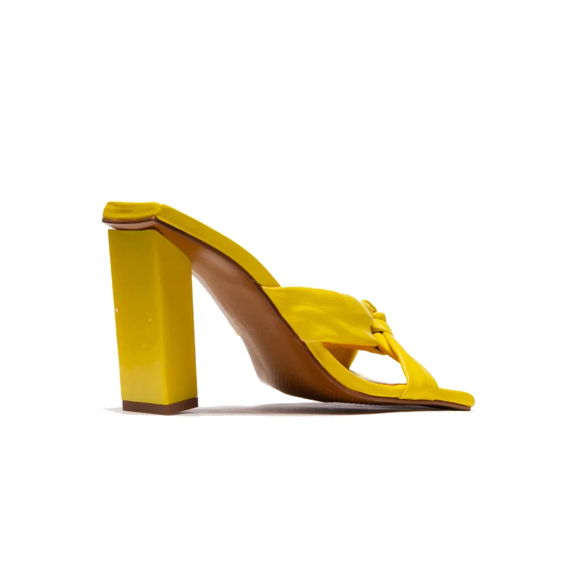 Myli Yellow Leather