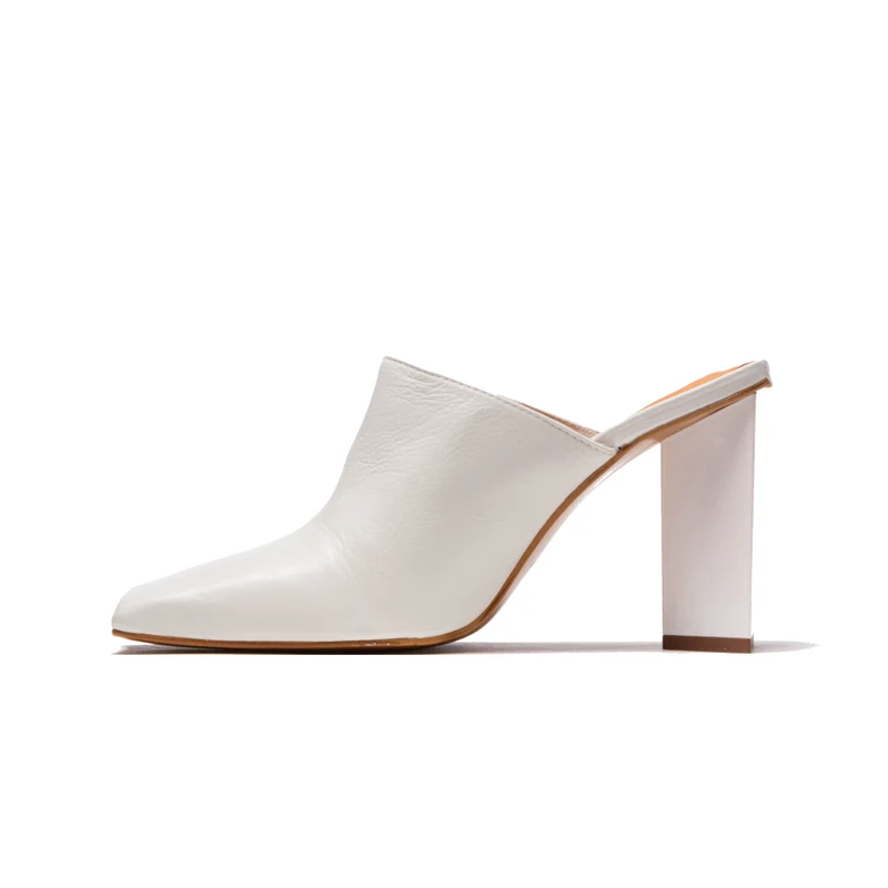 Loutro White Leather