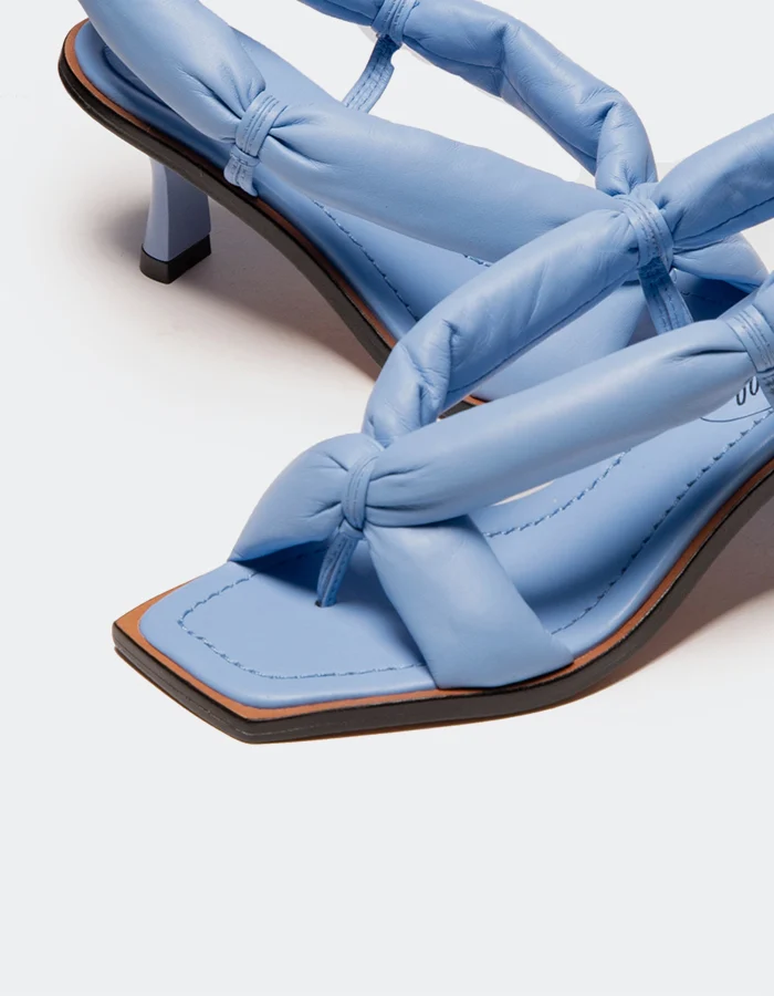 Lenora Blue Leather
