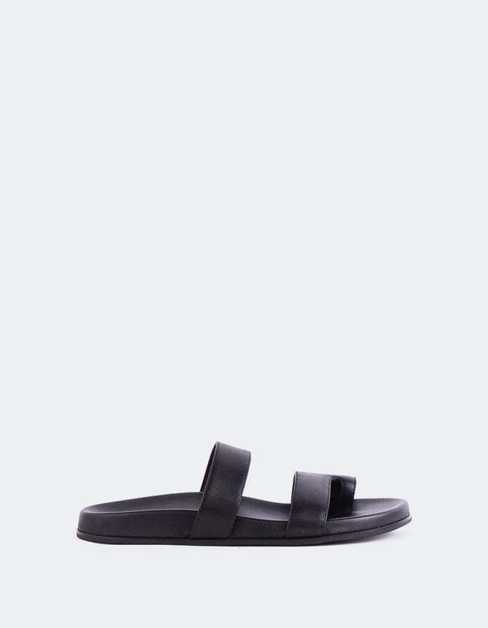 Fairlee Black Leather