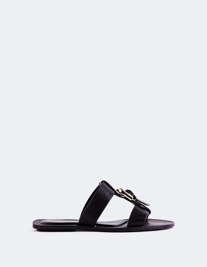 Cille Black Leather