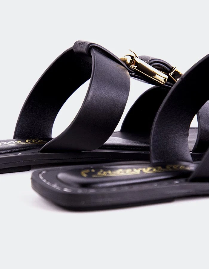 Cille Black Leather
