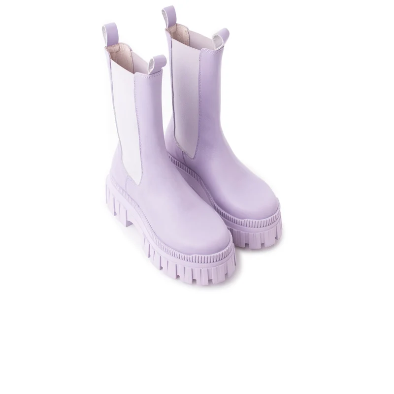 Goyle Lilac Leather