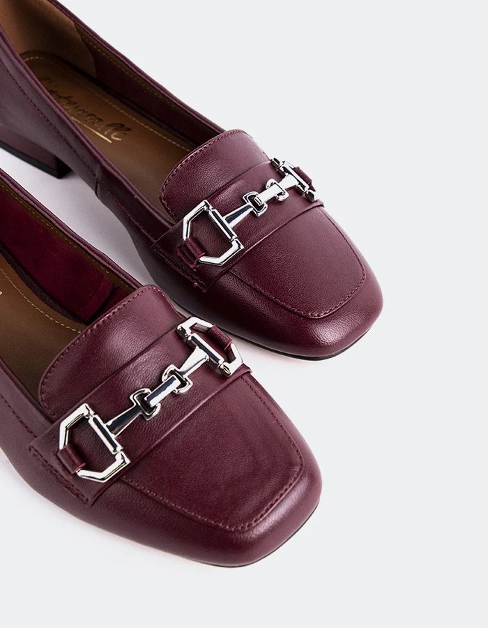 Kallima Burgundy Leather
