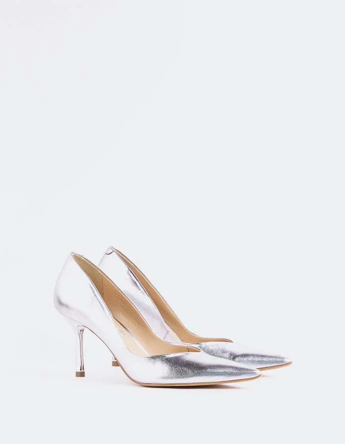 Liora Silver Leather