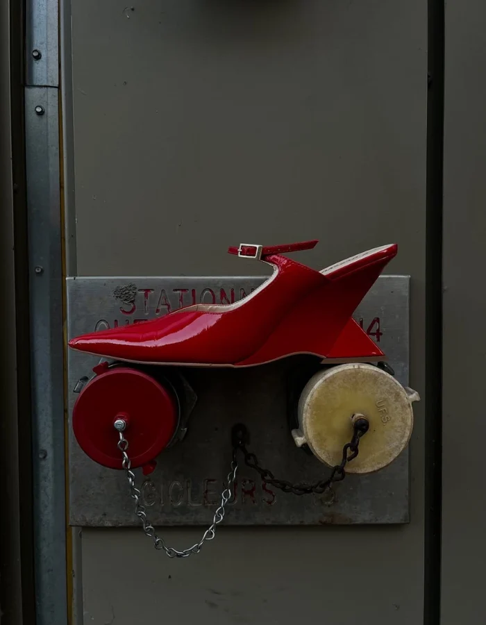 Creselle Red Naplack