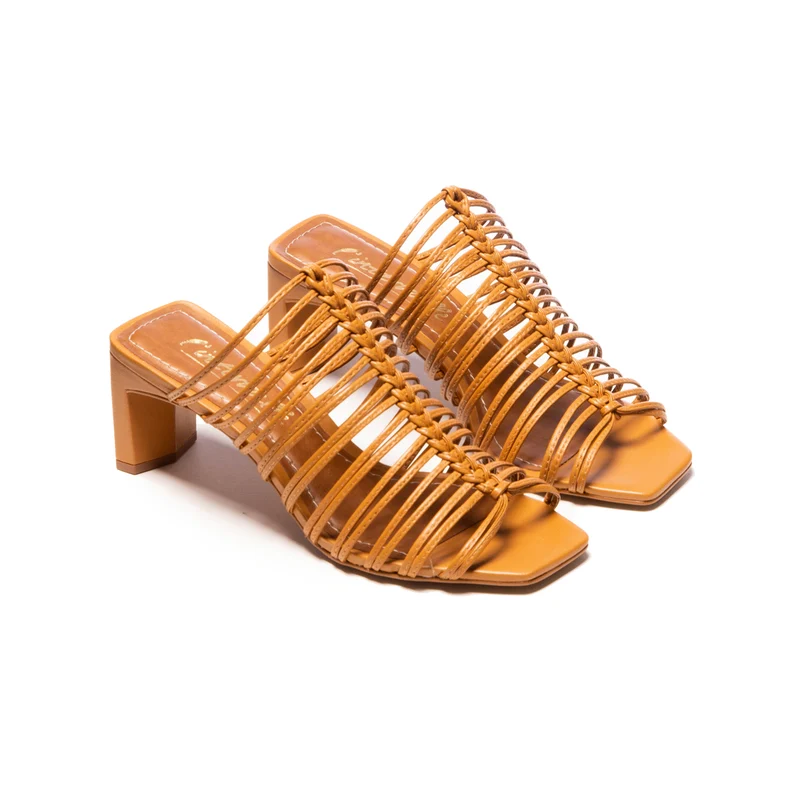 Marquee Camel Leather