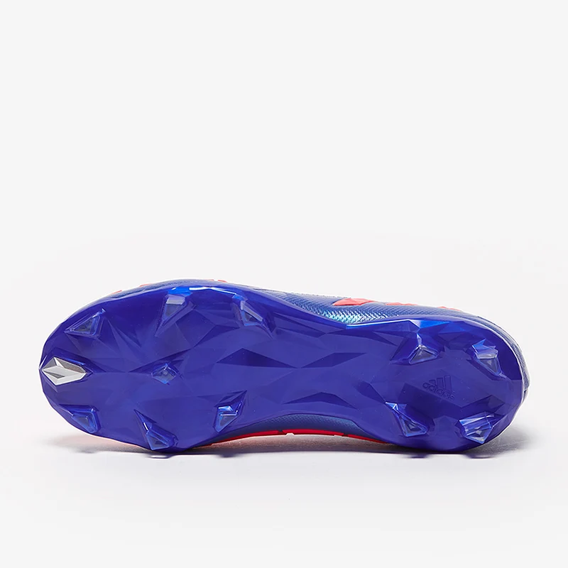 adidas Enfant Predator Edge.1 FG - Bleu Hi/Turbo/Bleu Hi