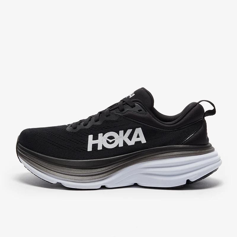 Hoka Femme Bondi 8 - Noir/Blanc