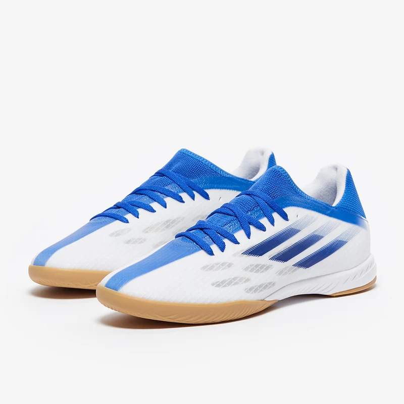 adidas X Speedflow.3 IN - Blanc/Indigo/Bleu Hi