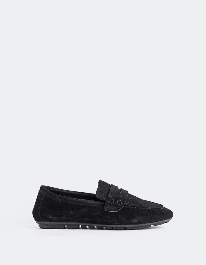 Ezzie Black Suede