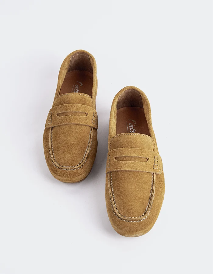 Ezzie Tan Suede