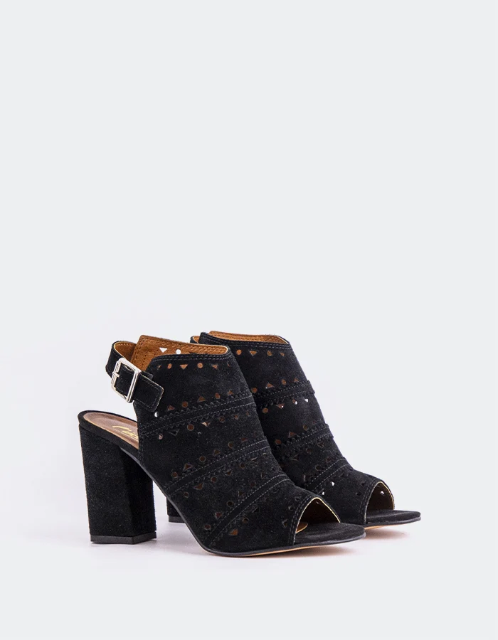 Ester Black Suede