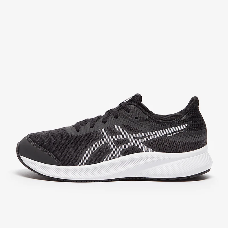 ASICS Garçons Patriot 13 GS -Noir/Blanc
