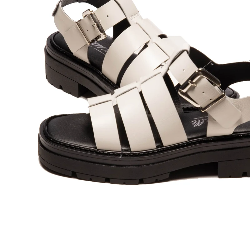 Shayne White Leather