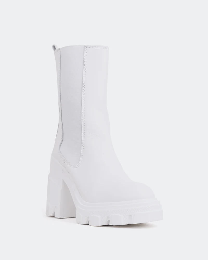 Rossland White Leather