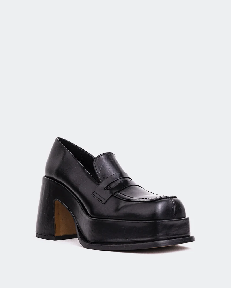 Rochfort Black Leather