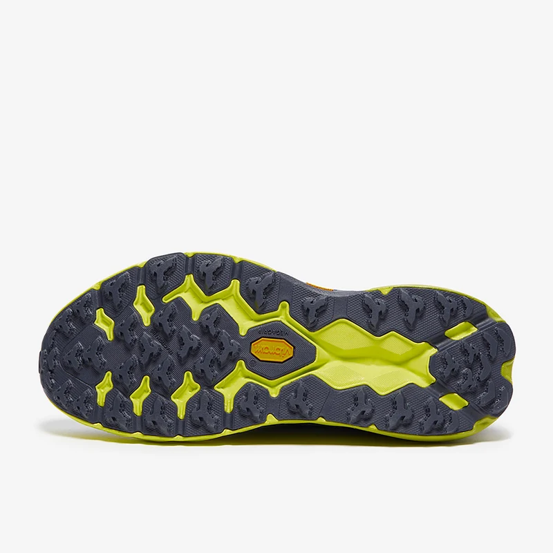 Hoka Speedgoat 5 - Bleu Pierre/Citron Foncé