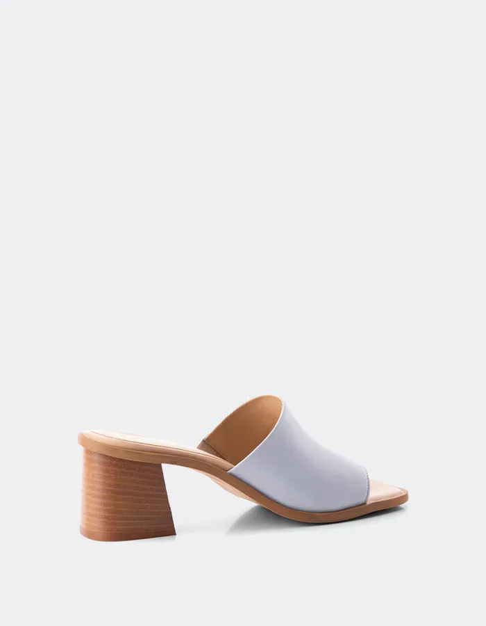 Temple Light Grey Leather