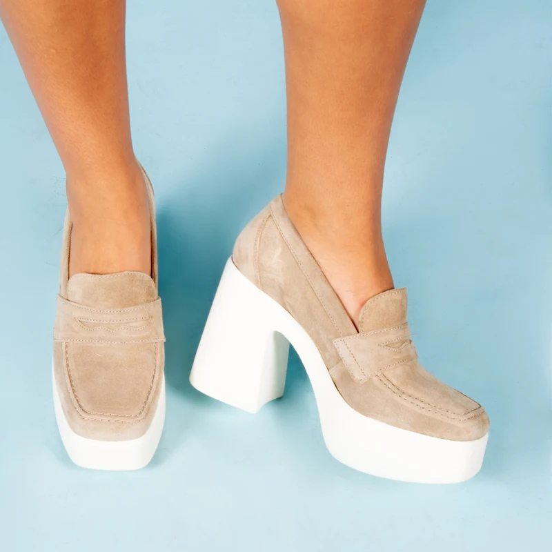 Randazzo White Leather