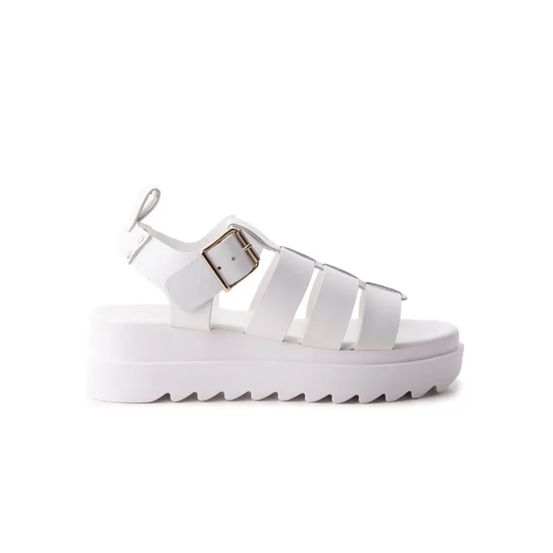 Ponza White Leather