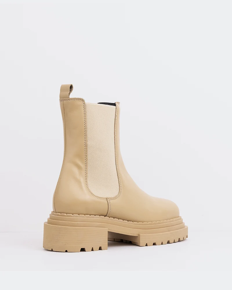 Pacio Cream Leather