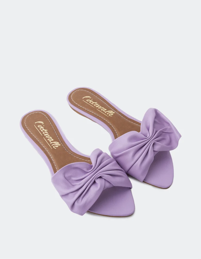 Martinique Lilac Leather
