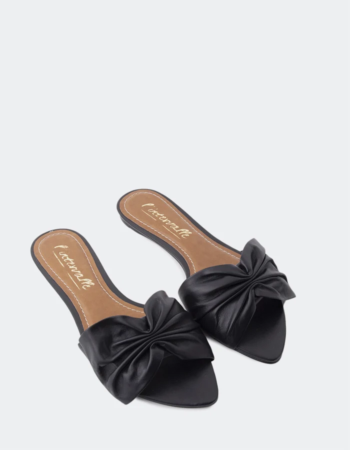 Martinique Black Leather