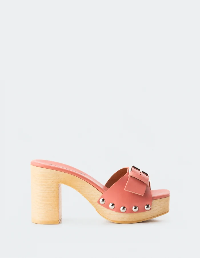 Micro Pink Leather